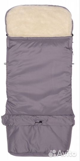 Зимний конверт в коляску (в сани)на овчине