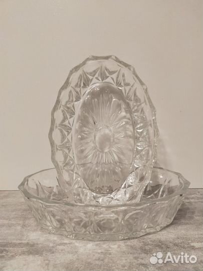 Салатник хрустальный