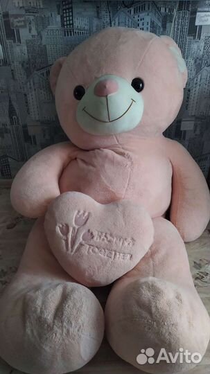 Большая мягкая игрушка медведь