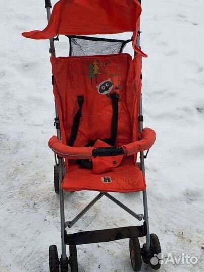 Коляска трость Glory 1103. красная бу