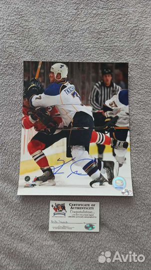 Автографы звёзд NHL