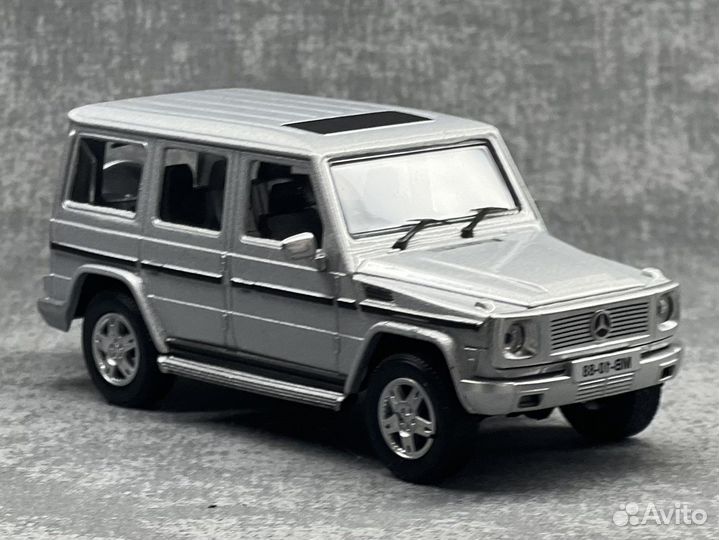 Модель mercedes g 500 silver 1/43 cararama