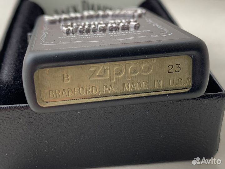 Зажигалка Zippo Jack Daniels 3D Texture Print New