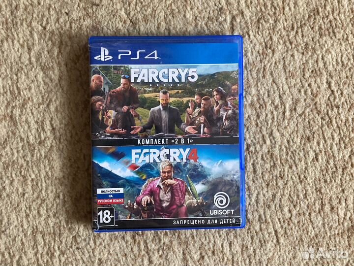 Far cry 5 и far cry 4 на ps4