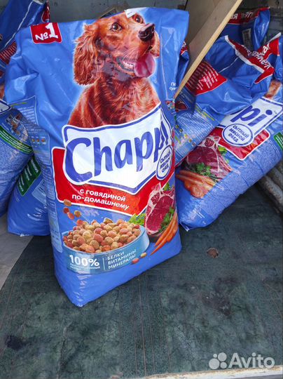 Сухой корм для собак Чаппи 15 кг
