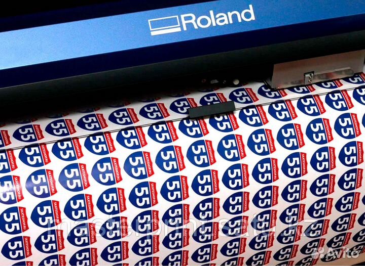 Печать визитки стикеры листовки наклейки баннер