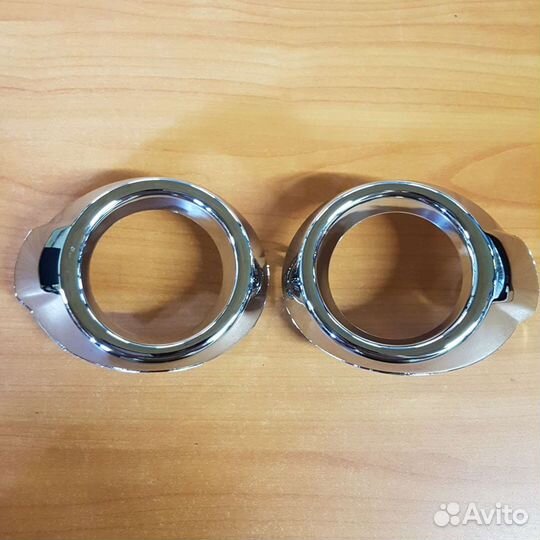 Рамки птф хром 2шт Ford Focus 3