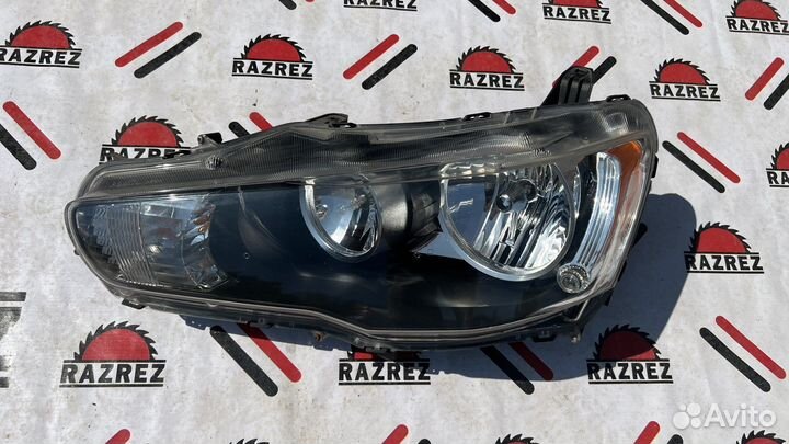 Фара левая на mitsubishi lancer 10