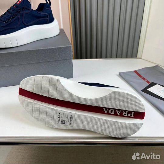 Кроссовки мужские Prada синий