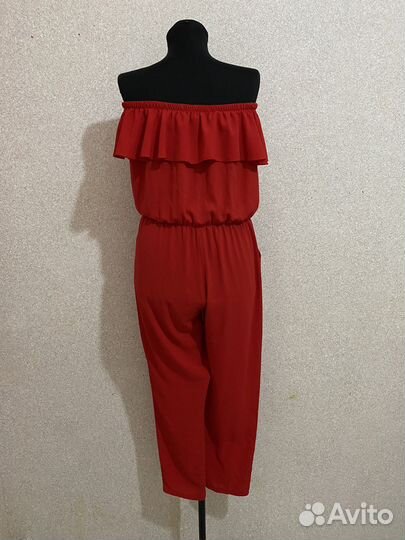 Комбинезон красный летний incity 42/44/46 р