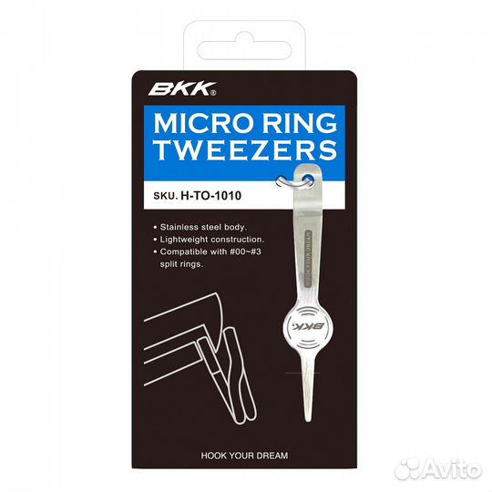 Пинцет для разжима заводных колец BKK Micro Ring T