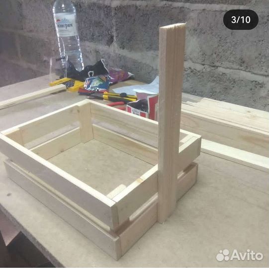 Ящики деревянные для подарков