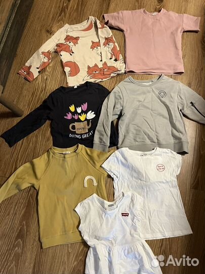 Одежда для девочки 104-110 + зимний комбез