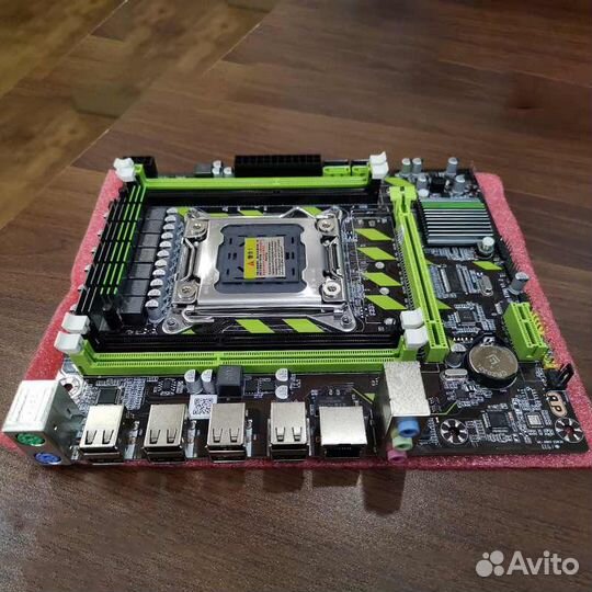 Связка мать x79 LGA 2011+12ядер 2630L 2.5GhzTb