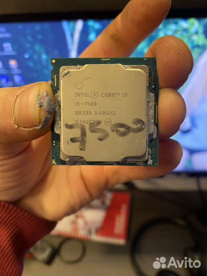 Процессор intel core i5 7500 3.40 GHZ Soc1151