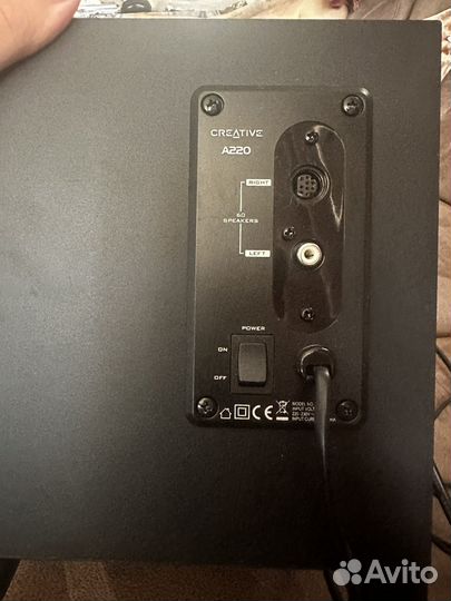 Сабвуфер с колонками