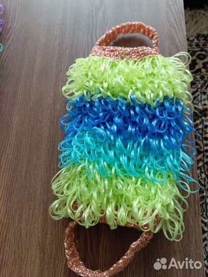 Мочалка ручной работы