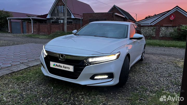 Honda Accord 1.5 CVT, 2018, 65 200 км