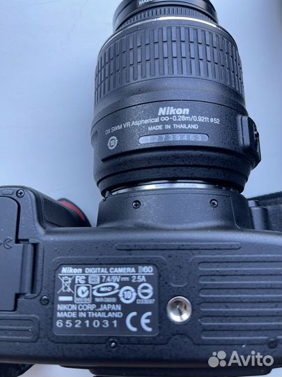 Зеркальный фотоаппарат nikon