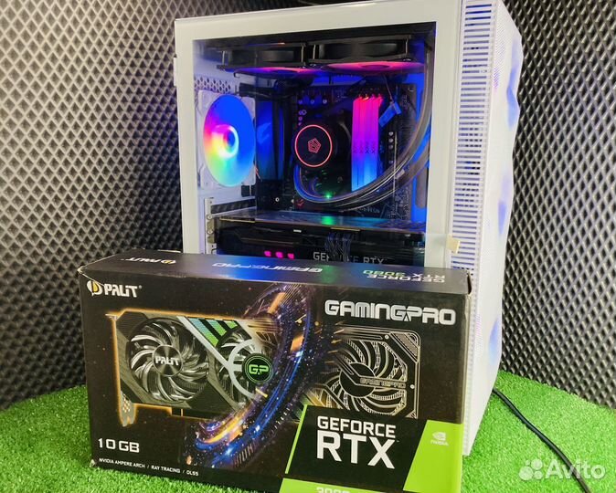 Игровой пк Ryzen 5 5600 RTX 3080 10gb