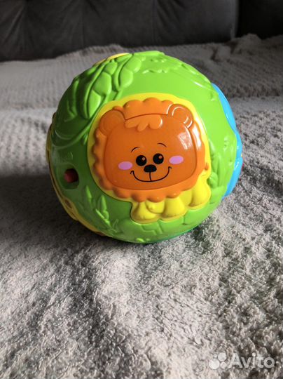 Музыкальный шар со зверятами Baby go