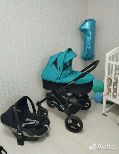 Коляска 3в1 Fd design с люлькой 0+ maxi cosi pebbl