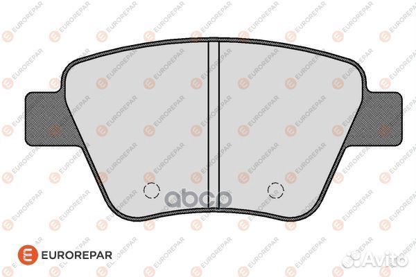 Колодки тормозные дисковые зад 1619791980 E
