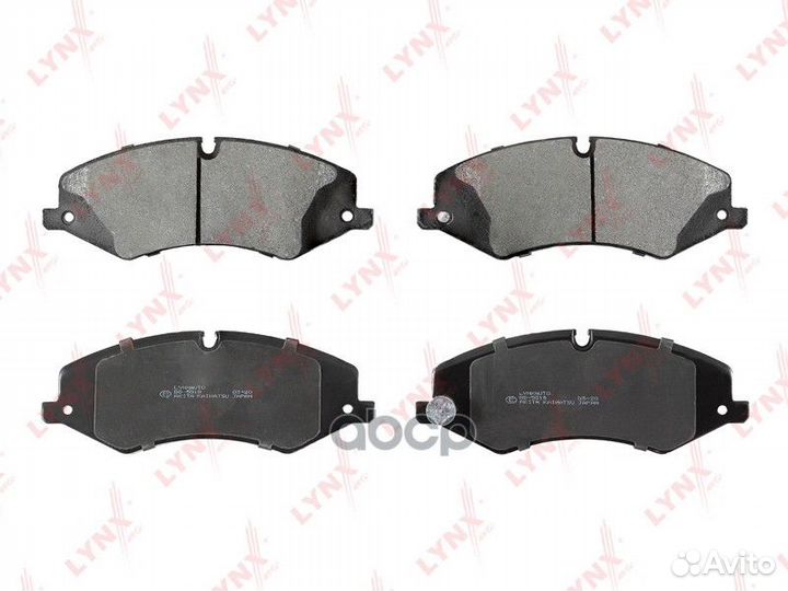 Колодки тормозные дисковые перед land rover