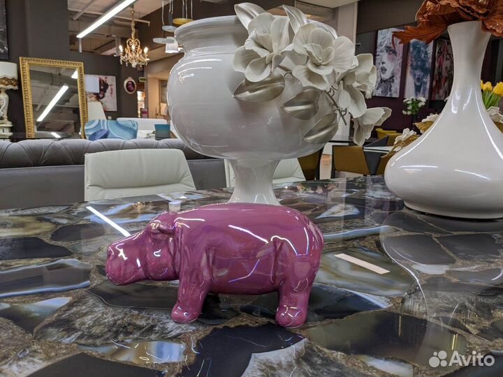 Фигурка Hippo mini fuxia Q451/M fuх40