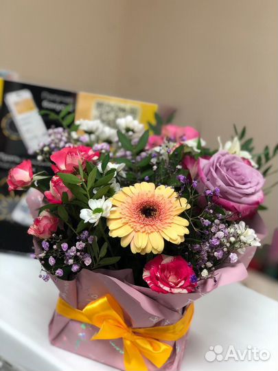 Гипсофила. Буке цветов 101 роза с доставкой