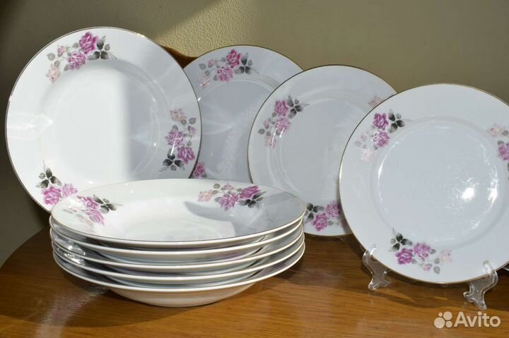 Тарелки Япония 24шт. Винтаж