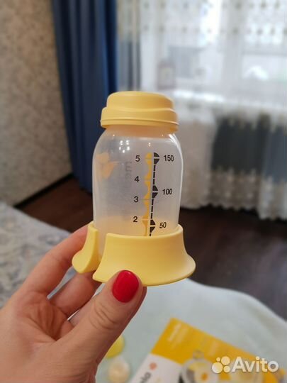 Молокоотсос medela swing flex + смарт-соска calma