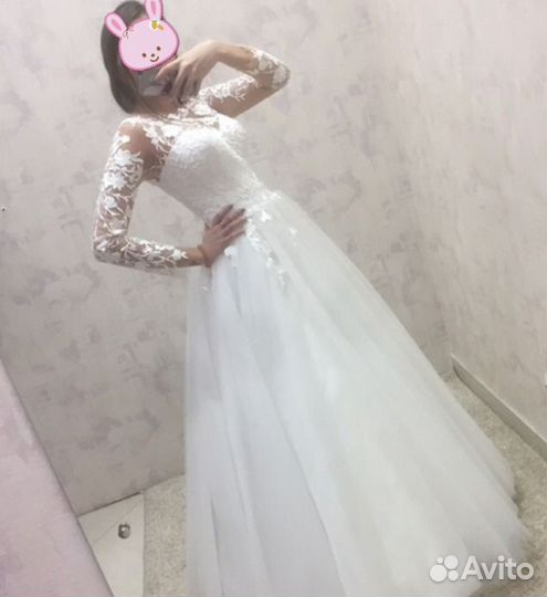 Свадебное платье 44 (S/М)