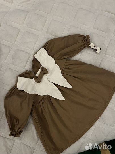 Платье для девочки 74-80