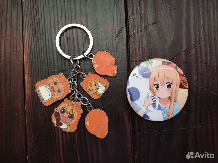 Аниме значки и брелки