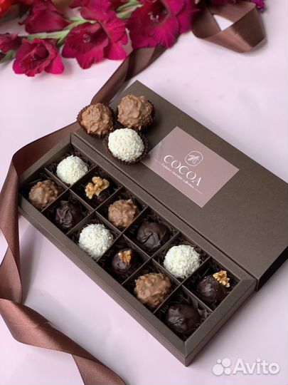 Корпусные конфеты и трюфели ручной работы