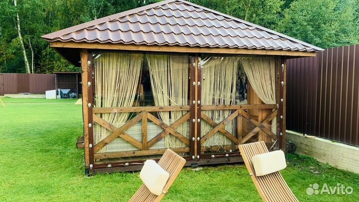 Мягкие окна на террасу