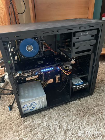 Игровой компьютер intel core i3 9100f gtx 960 2 gb
