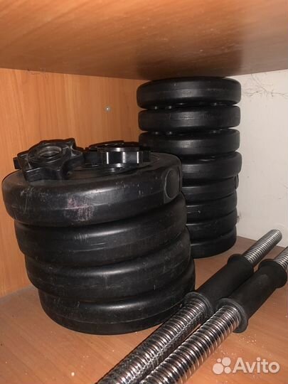 Гантели разборные 10 кг