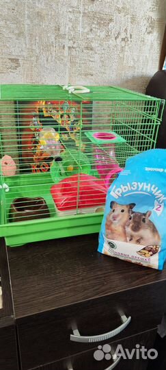 Клетка для хомяка бу
