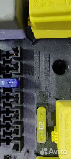 Блок предохранителей Mercedes M-Class W163