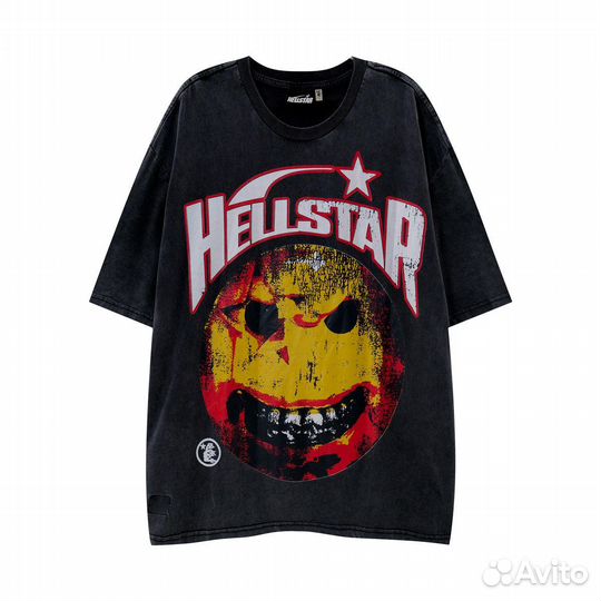 Футболка Hellstar basic smile