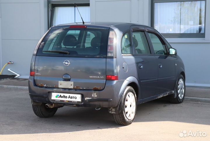 Opel Meriva 1.6 МТ, 2008, 183 595 км