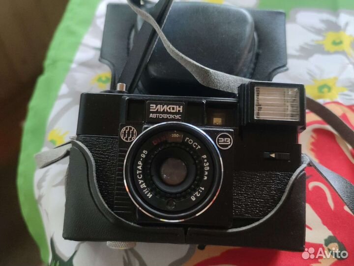 Плёночный фотоаппарат эликон автофокус
