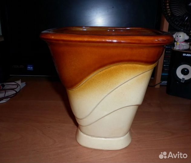 Кашпо керамическое