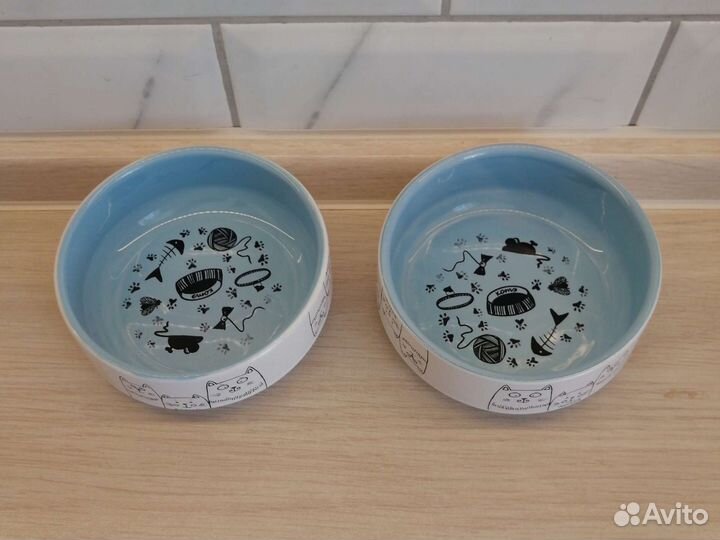 Миски для кошек керамические