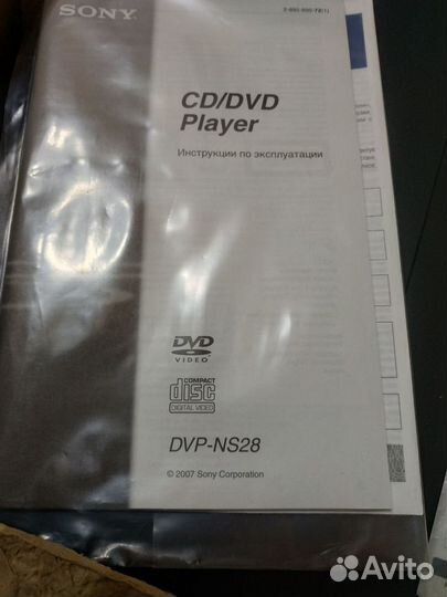 CD/DVD плеер soni DVP-NS28