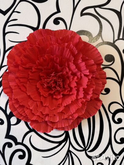 Цветы из бумаги для фотозоны