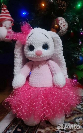 Зайка ручной работы