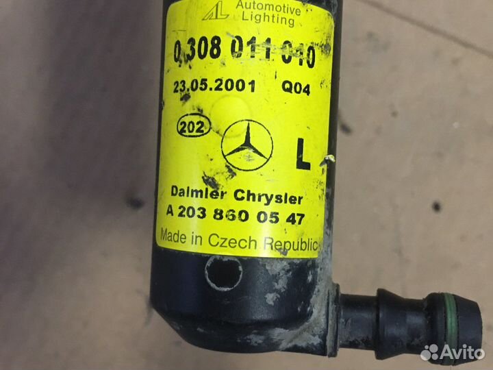 Форсунка омывателя фар Mercedes W203 (3090)
